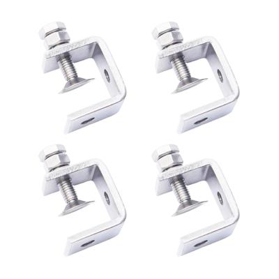 4pcs/set Stainless Steel C Clamp For Woodworking And Metalworking Projects Corner Press For Wood