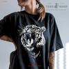 Retro Tiger T Shirt Gothic Apparel Lover For Animal Oversized Trendy Vintage Comfortable Versatile Stylish Breathable