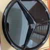 JPQ3 New For Mercedes Benz Grill Badge 3D Convex Star Front Embelm for Mercedes Benz AMG A B C E CLA CLS SLK GL Metris GLK GLA G R V