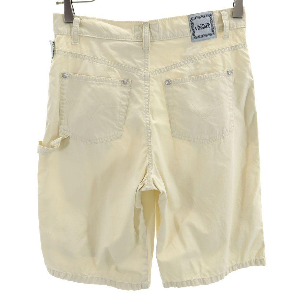 YOUNG VERSACE made in Italy Painter Shorts 12 Ivory Kid's Used