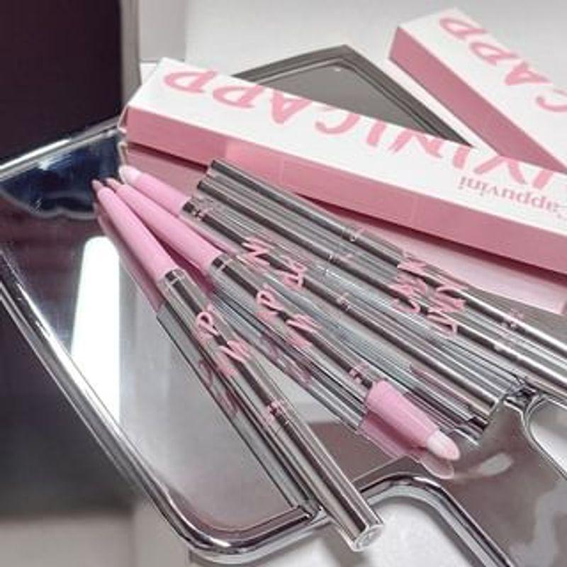 Cappuvini - Soft Matte Dual-Ended Lip Liner Pencil - 5 Colors 05# - 0.5g