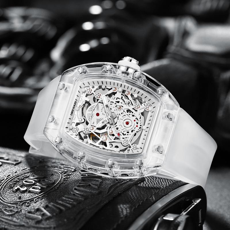 Kingston Transparent Hollow Mechanical Watch Men's Watch Fashion Men's Watch