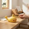 Funny Tabletop Knocker 3D Printed Whale Wooden Fish Percussion Instrument with Mallet, Stress Relief Meditation Sensory Fidget Toy, Desktop