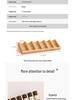 In-stock 6-Slot Wooden Essential Oil Display and Storage Rack