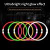 USB Rechargeable LED Dog Collar 3 Modes Glowing Light for Cats Dogs Pet Safety Night Walking Loss Prevention