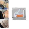 Bracciale in Acciaio Inossidabile Moduli Fai da Te Bracciale Modulare Personalizzato Accessorio per la Creazione di Gioielli Retro Fai da Te