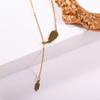 Cross-Border Angel Wings Clavicle Necklace: Elegant, Simple Design for Women