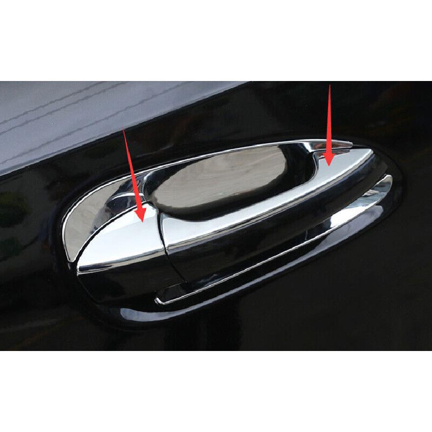 Chrome Car Door Handles Cover Decor Trim 8pc Fit For Mercedes-Benz GLK 2009-2015