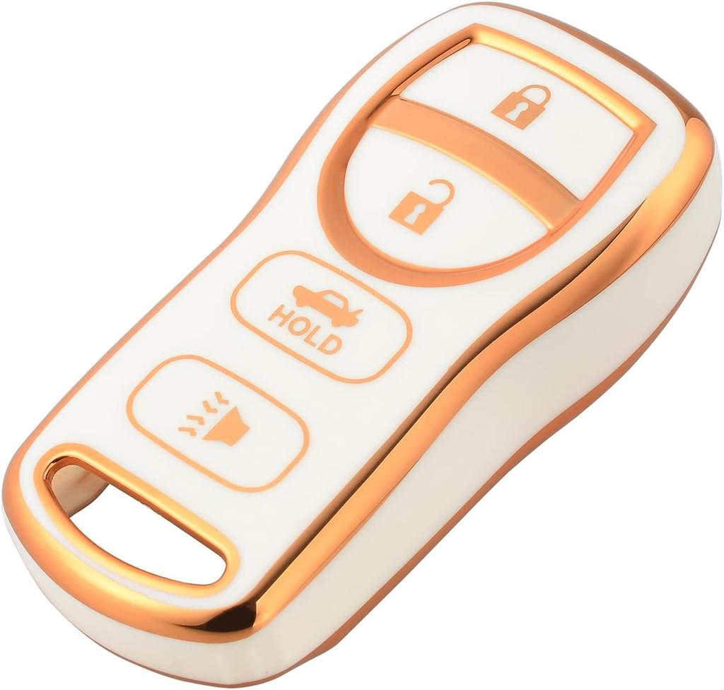 Offcurve Key Fob Cover For Nissan Full Tpu Protective Car Key Case Holder For Nissan Xterra Titan Armada Frontier Quest Sentra