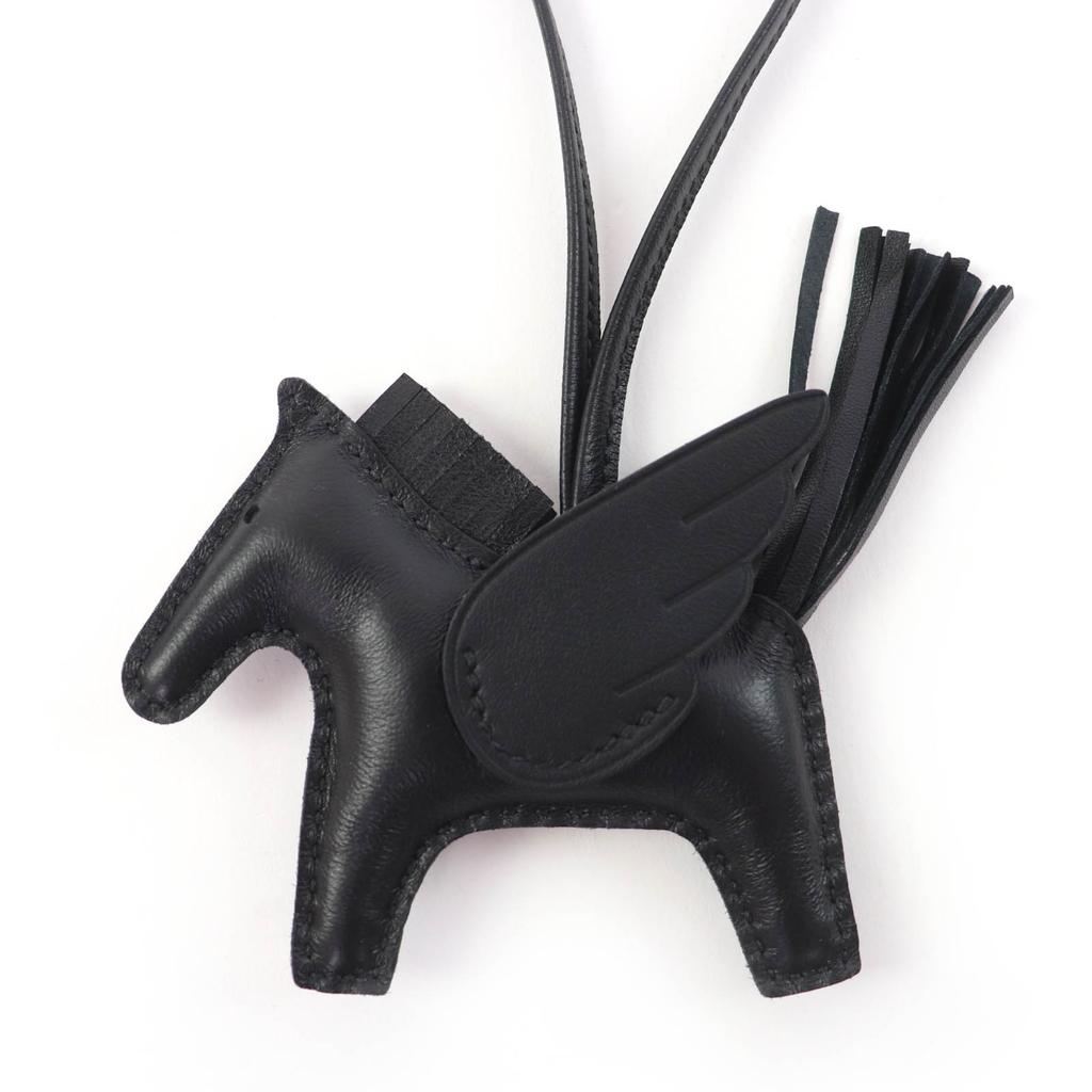 Pristine HERMES Bag charm Rodeo Charm Pegasus PM Anyo Miro Women Used