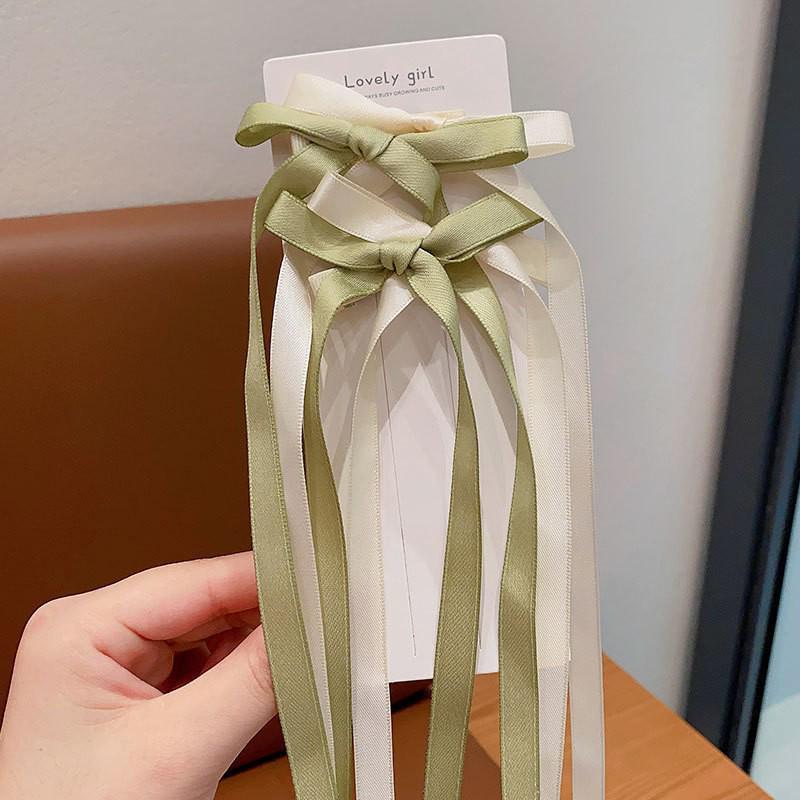 Sweet Fairy Lace Bow Duckbill Hairpin for Girls