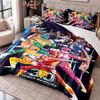 Power Rangers 3Pcs Bedding Set Duvet Cover With Two Pillowcases For Bedroom Home Decoration