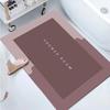 Tappetino da bagno super assorbente antiscivolo ad asciugatura rapida Tappetino da bagno Tappetino per vasca da bagno Tappetino per porta Tappetino doccia Facile da pulire Casa