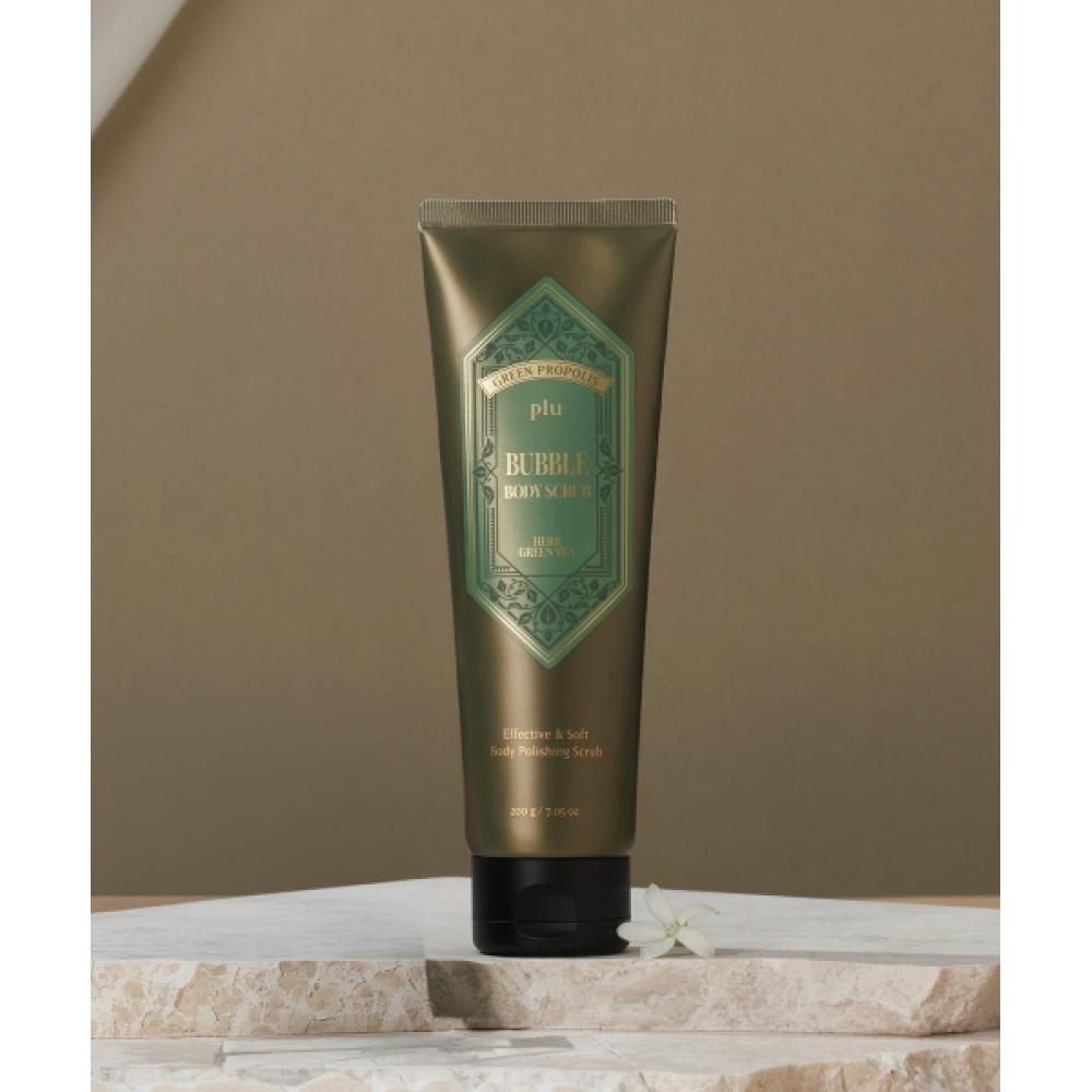 

Plu Green Propolis Bubble Sugar Body Scrub 200g Herb Green Tea NONE
