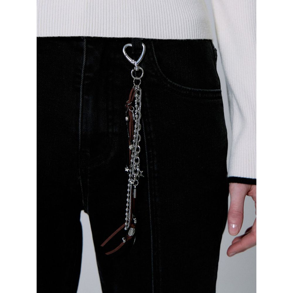 

Jucy Judy Suede Layer Keyring JZAC00J1 SI_000
