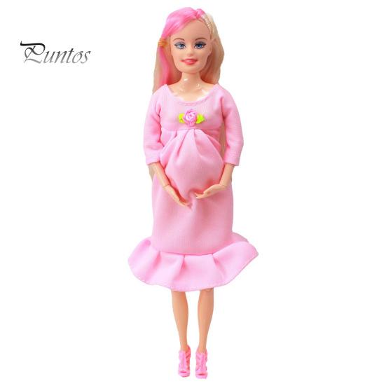 

1/2 шт. Беременная мама игрушка с куклами-младенцами подвижные суставы дизайн экологически чистые без запаха модные креативные беременные куклы розовый