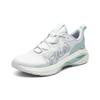 Fila Athletics Comfortable Versatile Fabric Synthetic Leather Low-Top Training Running Shoes Women Sneaker Gray White A12W112203FBB
