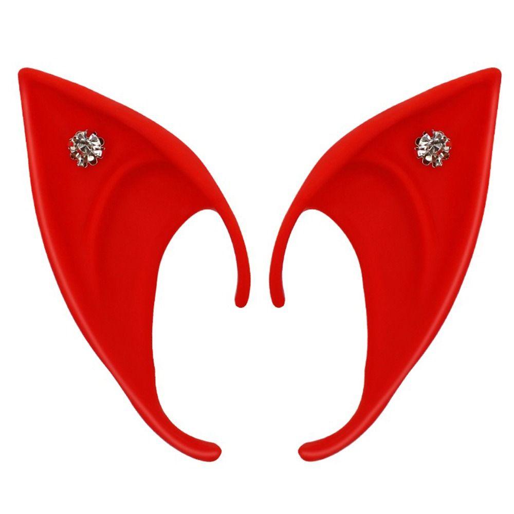 Party Decoration Latex Ears Fairy Cosplay Costume Accessories Angel Elven Elf Ears Photo Props Adult Kids Toys Halloween Supply