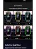 Universal Electric Dual Motor Car Phone Holder with Rotating Lift Design
