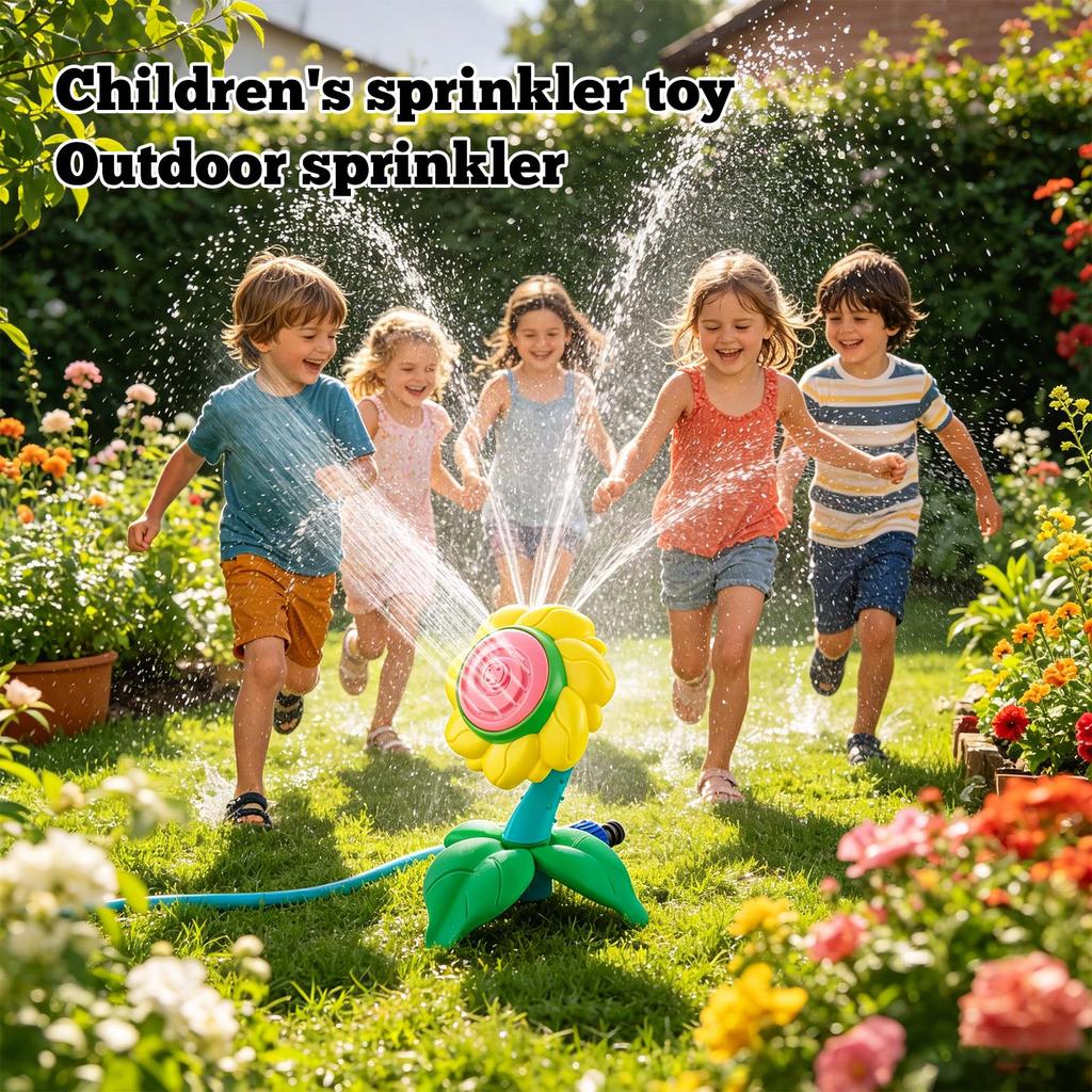 Water Sprinkler Outdoor Yard Toy For Kids, Backyard Water Sprinkler, Summer Family Games, Fun Water Toys For Kids 3-8 Boy Girl