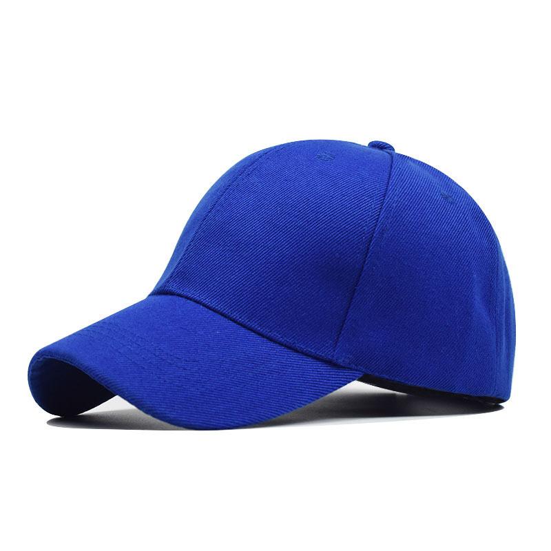 Duck Tongue Hat Sunshade Hat Solid Color Baseball Hat Polyester Cap Breathable