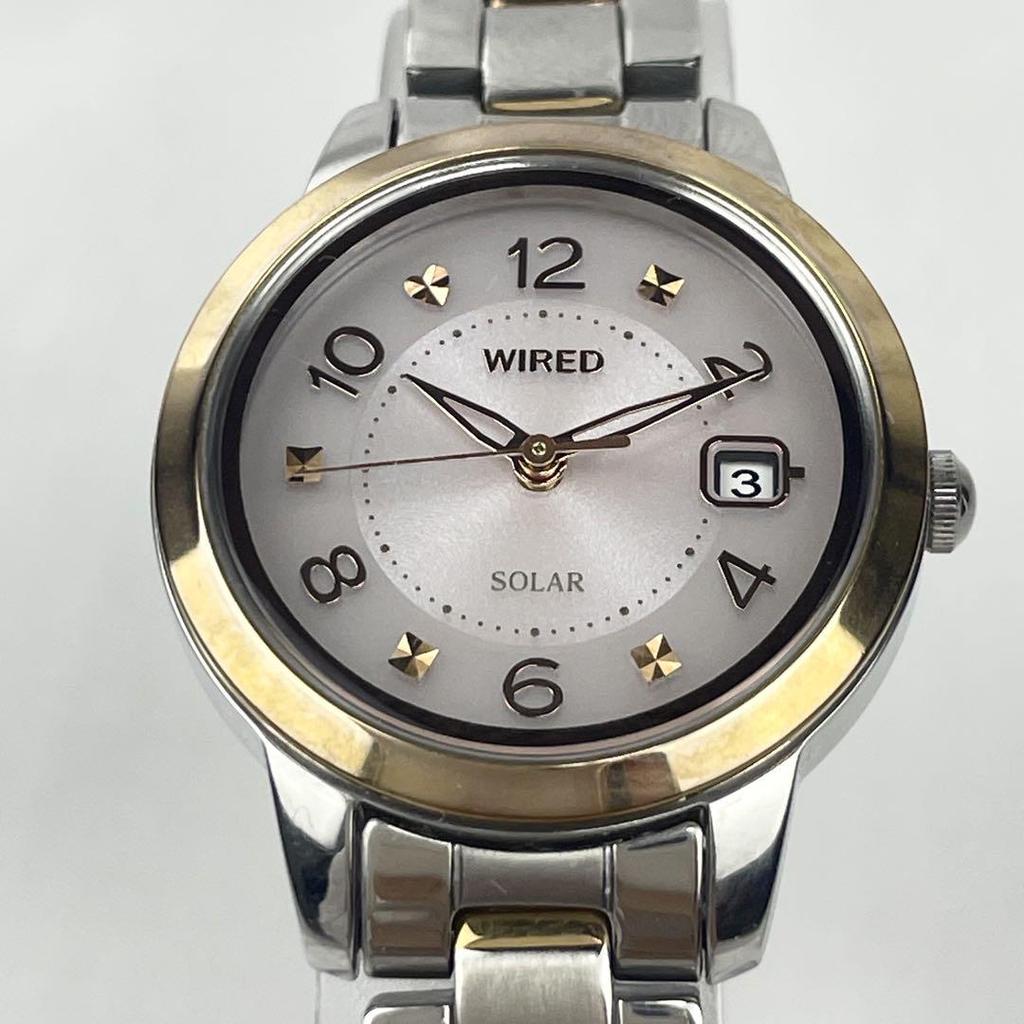 [USED] Working SEIKO WIRED Solar Watch, Pink