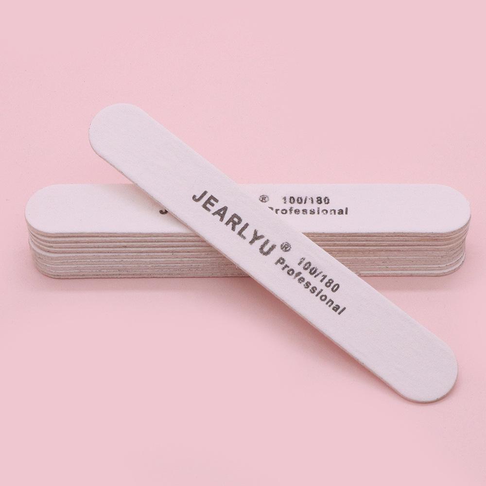 13cm Double-Sided Washable Nail File for Shaping Natural Nails
