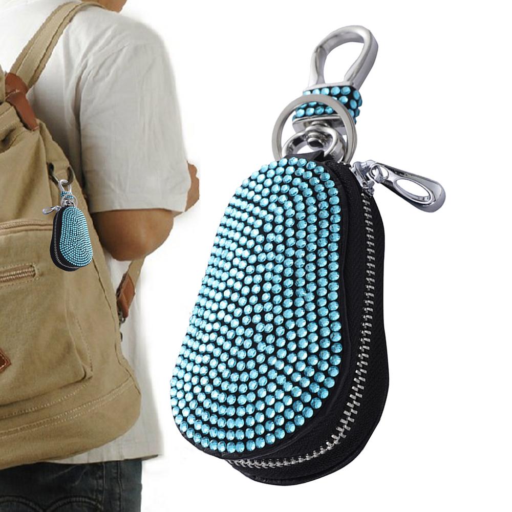 

Чехол для ключей для автомобильных ключей Стразы Сумка для ключей Чехол для ключей Чехол-крышка Стильный чехол для ключей Чехол-крышка Органайзер для женщин мужчин