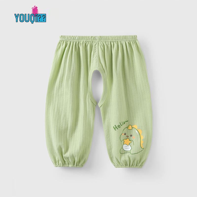 Baby Summer Thin Open Crotch Cotton Pants 73