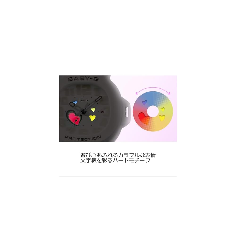 Casio Baby-G Playful Hearts Series BGA-10-3AJF Women's Watch Green