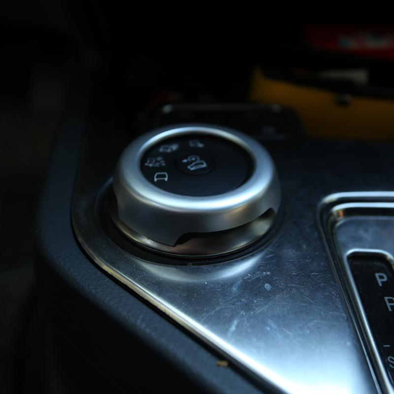 Mein Gutes Auto ABS Chrom Auto Modus Einstellmodus Ring Zierblende Aufkleber für Ford Everest Endeavour Raider 2015 2016