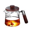 Chaxun 450ml Crescent Glass Teapot with Integrated Filter