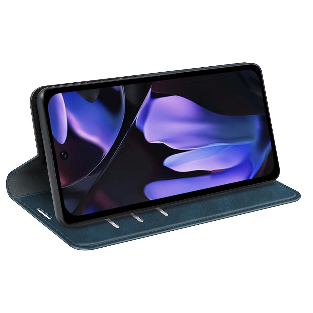 For Google Pixel 9a Case Skin-Touch Leather Wallet Phone Cover