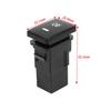 Yellow/Green Rear Fog light Push Switch 4 Wire Button For Toyota Camry Prius Corolla Foglight Switch DC12V