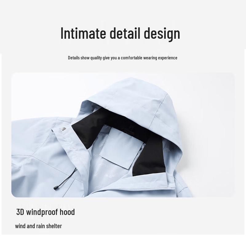 MULINSEN Women's Hooded Outdoor Windbreaker Jacket