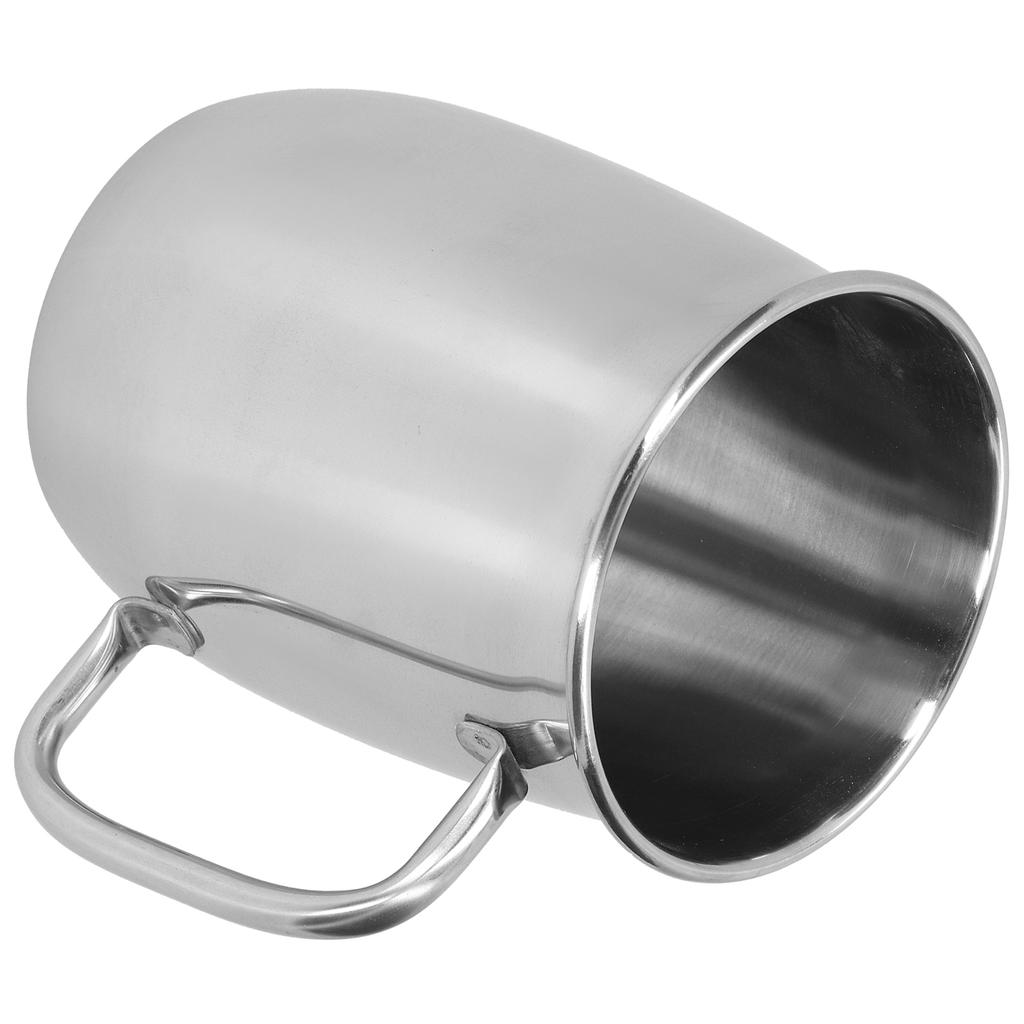 1000ml Stainless Steel Wine Bar Beer Mug Water Cup with Handle Portable Coffee Cup Drinkware