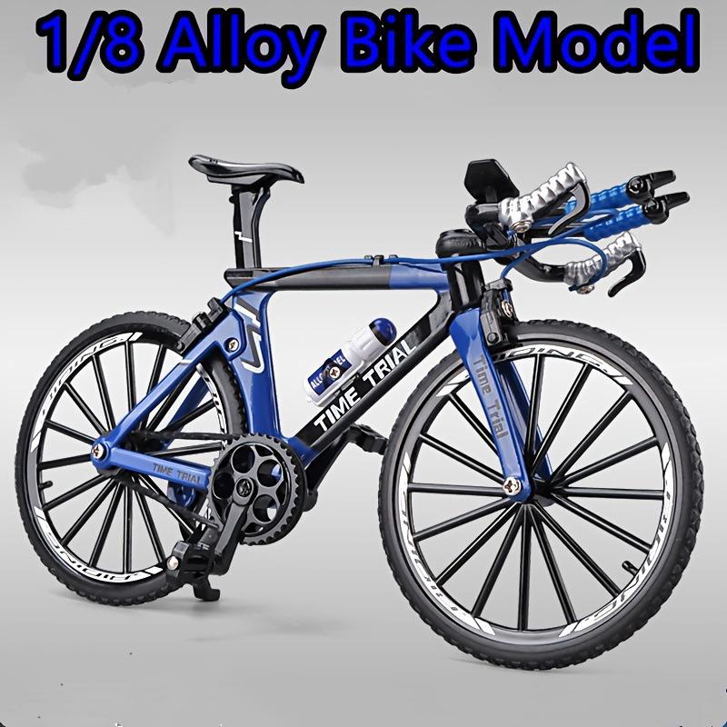 TikTok Alloy Softtail Mountain Bike Model Toy