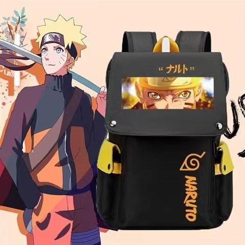 Naruto Hinman Student School Bag Harajuku Surrounding Large Capacity Anime Computer Bag Campus Backpack