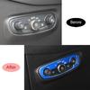 For Chevrolet Equinox 2018-22 Blue Titanium Headlight Switch Control Frame Trim