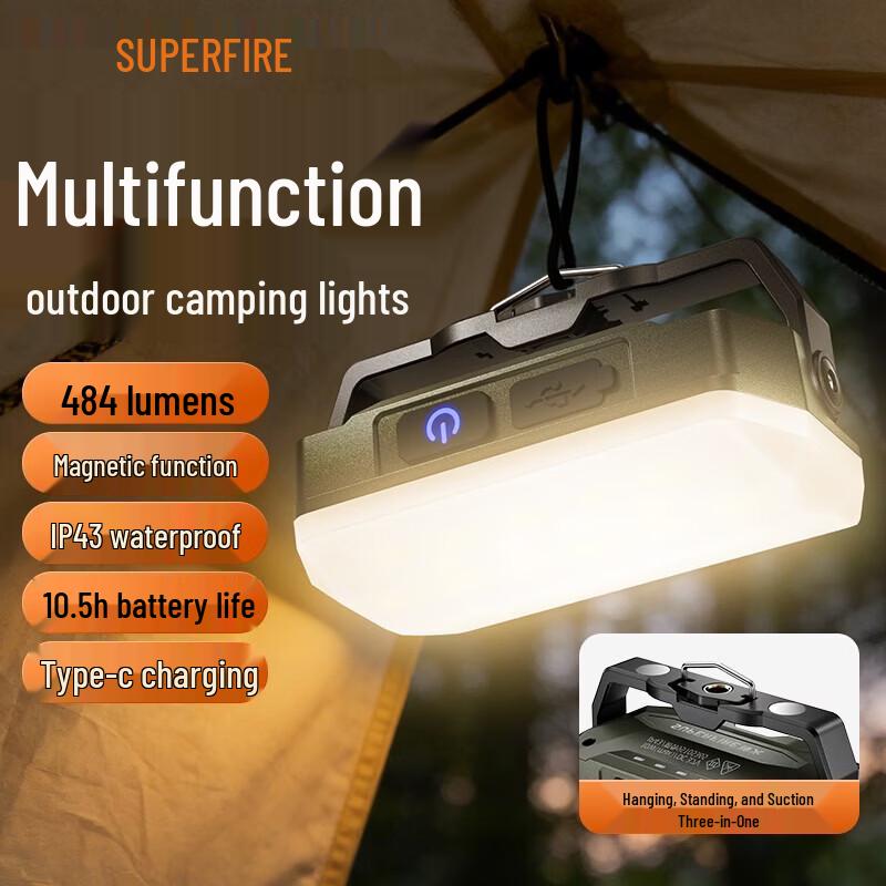 SupFire T68 Multi-functional Outdoor Camping Lantern