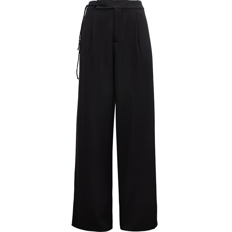 ONLY Women's New Chinese Style Wide-Leg Casual Pants