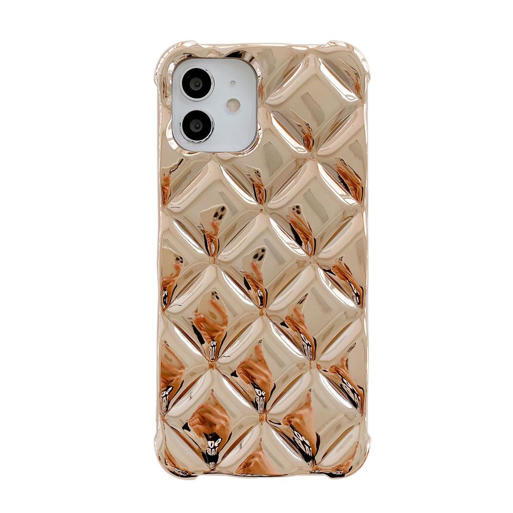 Luxury 3D Diamond Case Soft Cover for iPhone 15 Case Shockproof Mobile Phone Bag for Iphone 18 17 16 High Quality