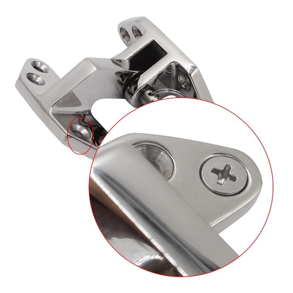 Shaped Strap Boat Hinge 316 Stainless Steel Cabinet Hinge Furniture Hinge  Yacht
