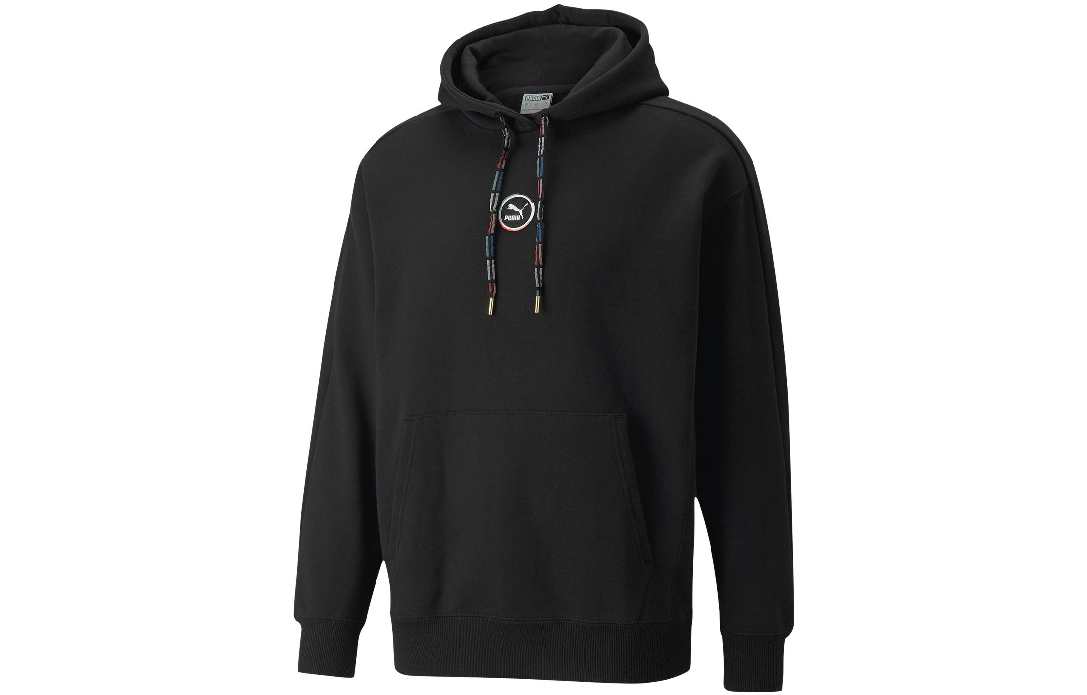 PUMA T7 GO For Sweatshirt Unisex Black 535374-01 M