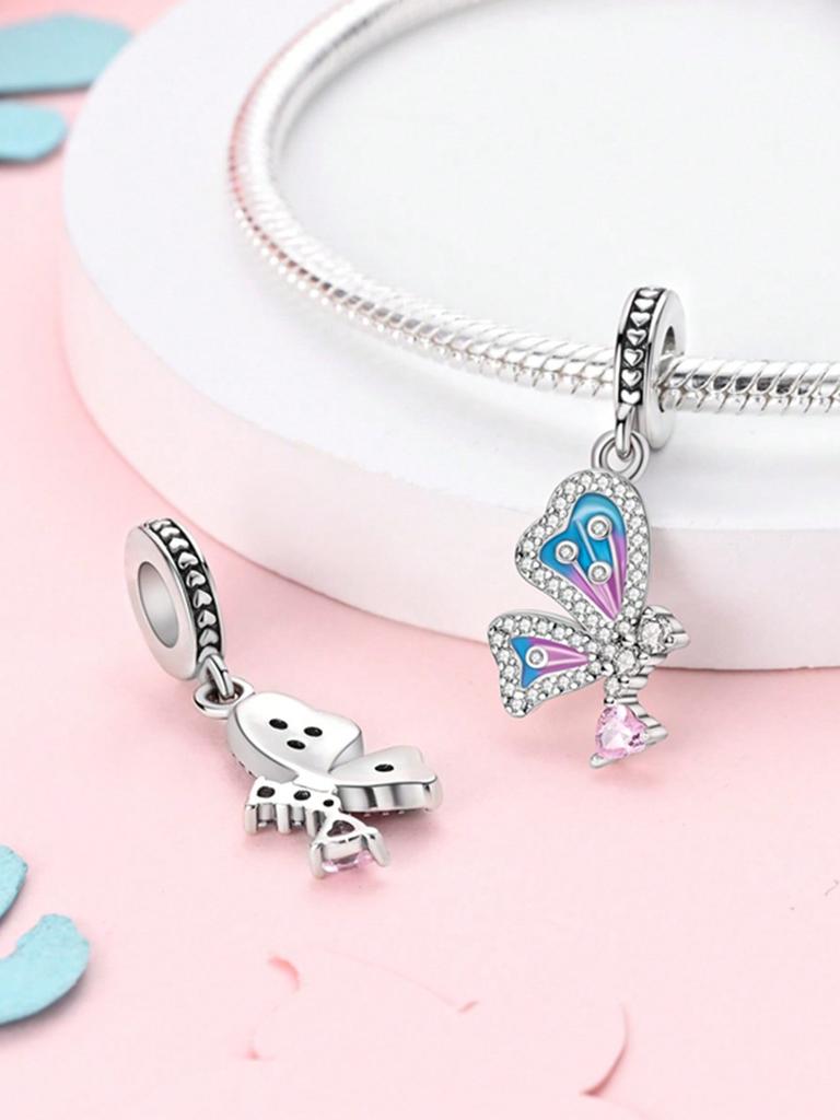Charms Plata Colorful Skateboard Shoes Beads Copper Plated Fit Charms Copperoriginal Bracelet For Jewelry Making Diy Charm