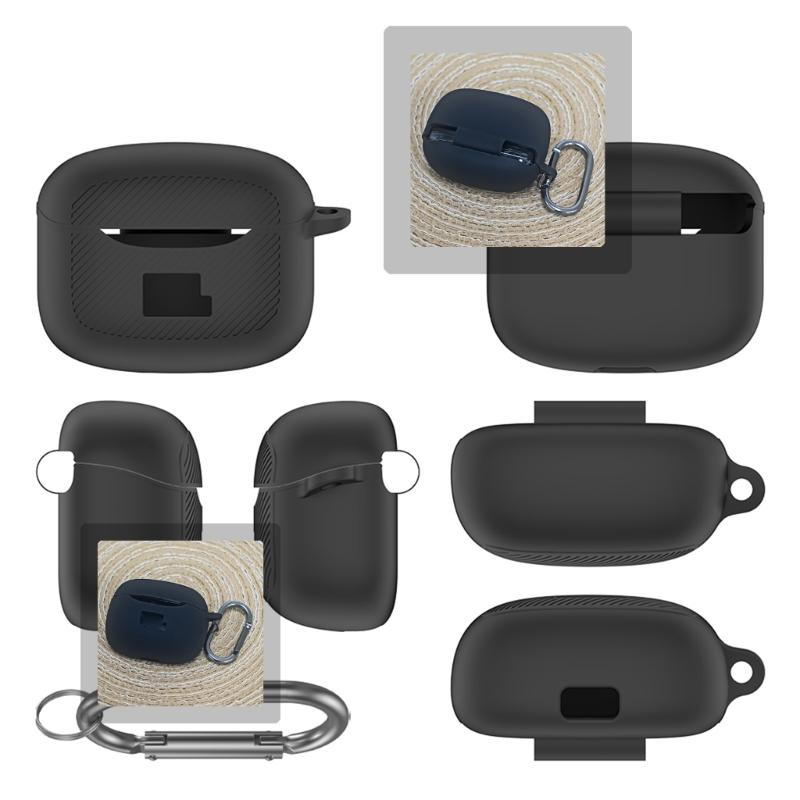 Scratchproof Case Shockproof Shell for Tune Buds 2 Dustproof Enclosure Housing Washable Silicone Sleeve Ergonomic Design