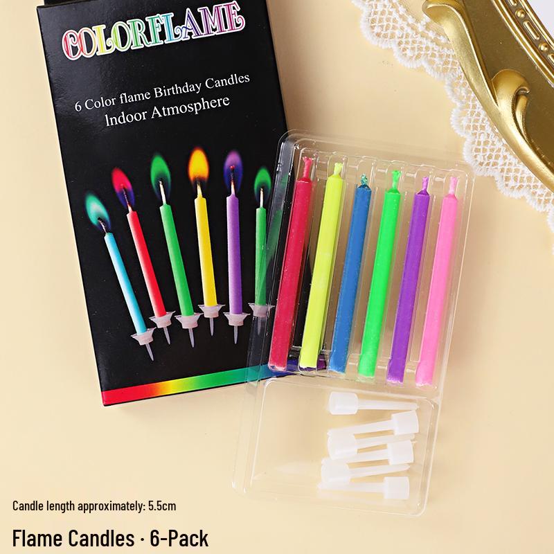 Curved Spiral Birthday Cake Candles - Creative Decorative Ornaments