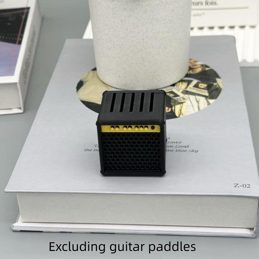 3D-gedruckter tragbarer Gitarrenplektrumhalter Wasserdichter staubdichter Gitarrenplektrum-Organizer Plektrum-Aufbewahrung und Vitrine Geschenke