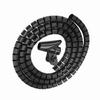 Flexible Spiral Tube Cable Organizer Wire Wrap Cord Protector Wire Storage Pipe