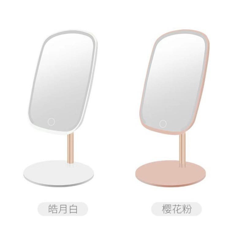 Makeup Mirror with Light for Supplementary Lighting, Beauty Mirror Dormitory DeskDesktop Dressing Mirror Mirror